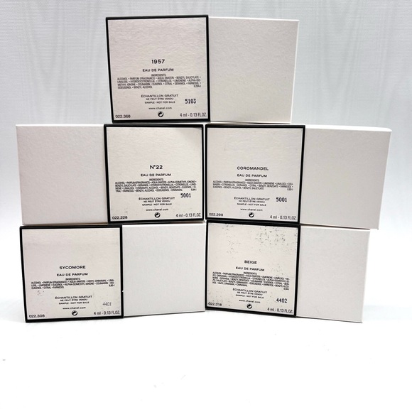 Chanel Mini Travel Perfume
Variety of five - Picture 2 of 4